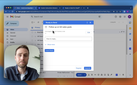 Writing New Emails with Ready to Send