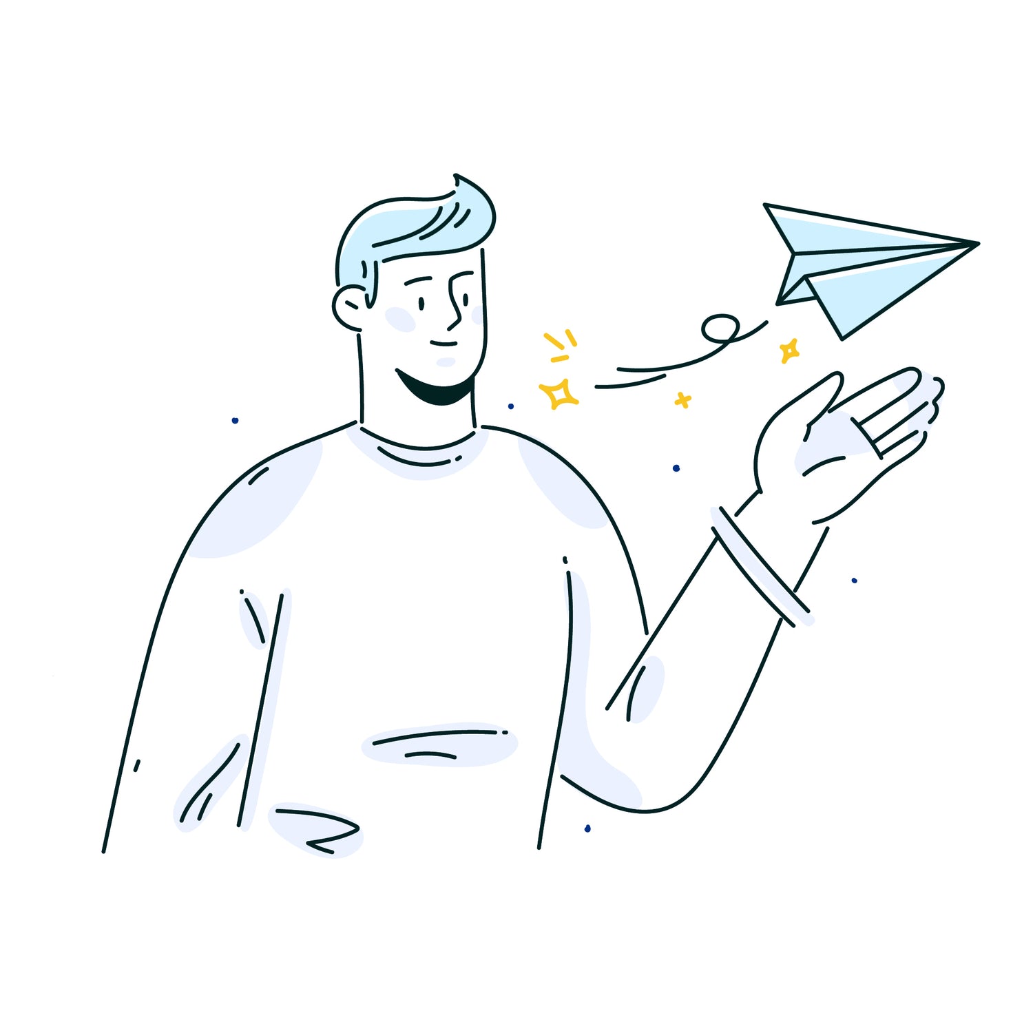 Email Sent Illustration